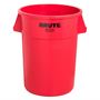 FG261000RED-Rubbermaid Brute Trash recptacle 10 gal red