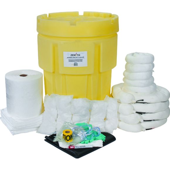 Zenith Safety Products - SAK243 Trousses industrielles de déversement, 95 gallons - Huile seulement