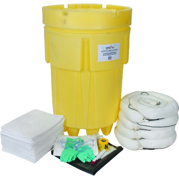 Zenith Safety Products - SAK253 Trousses économiques de déversement mobile, 95 gallons - Huile seulement