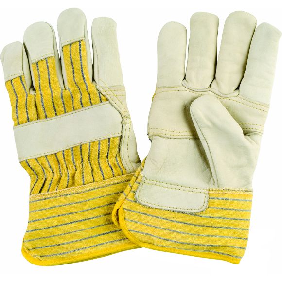 Zenith Safety Products - SAM023 Gants d'ajusteur en cuir fleur de vache doublés de coton molletonné a/paume renforcée