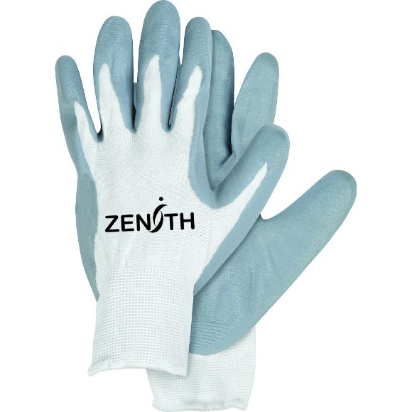 Zenith Safety Products - SAM630 Gants à paume enduite de mousse de nitrile léger