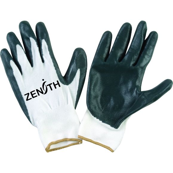 Zenith Safety Products - SAO159 Gants enduits de nitrile léger