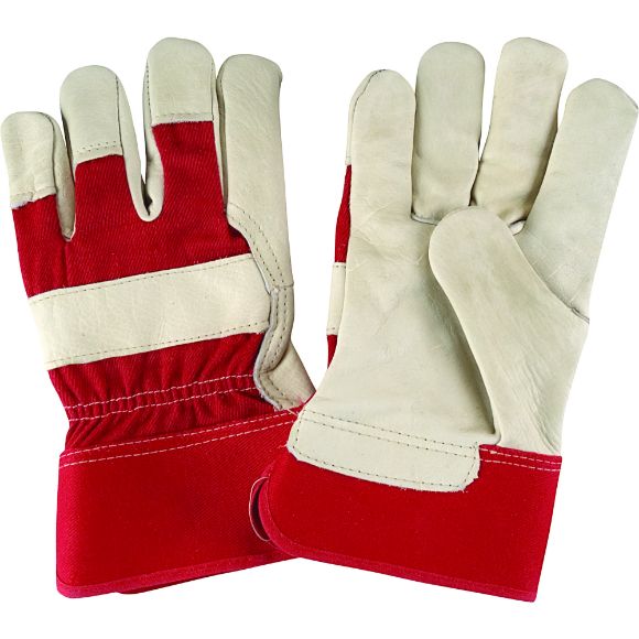 Zenith Safety Products - SAP233 Gants d'ajusteur doublés en cuir fleur de vache de première qualité