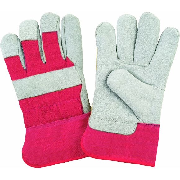 Zenith Safety Products - SAP240 Gants d'ajusteur en cuir de vache refendu doublés de mousse molletonnée