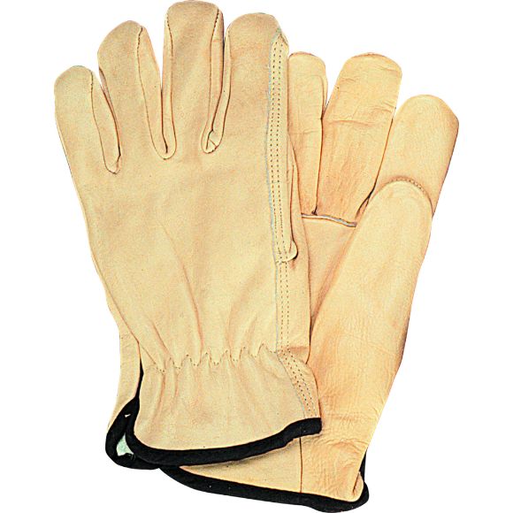 Zenith Safety Products - SAP250 Gants de conducteur en cuir fleur de vache doublés de coton molletonné