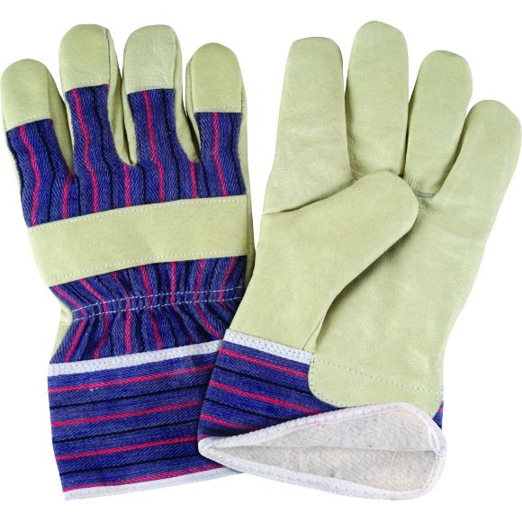 Zenith Safety Products - SAP295 Gants d'ajusteur en cuir fleur de porc doublés de coton molletonné