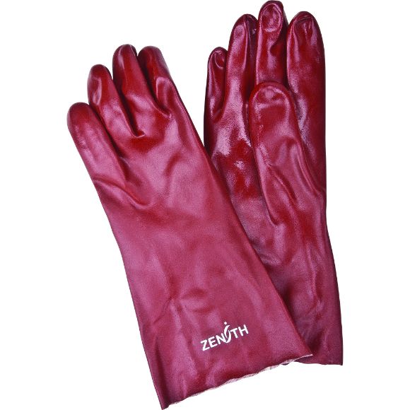 Zenith Safety Products - SEE805 Gants en pvc à fini lisse