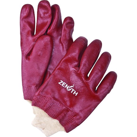 Zenith Safety Products - SEE806 Gants en pvc à fini lisse