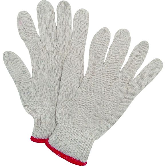 Zenith Safety Products - SEE935 Gants en tricot de ficelle poly/coton