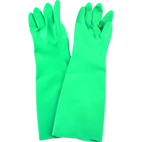 Zenith Safety Products - SEF080 Gants en nitrile vert sans doublure