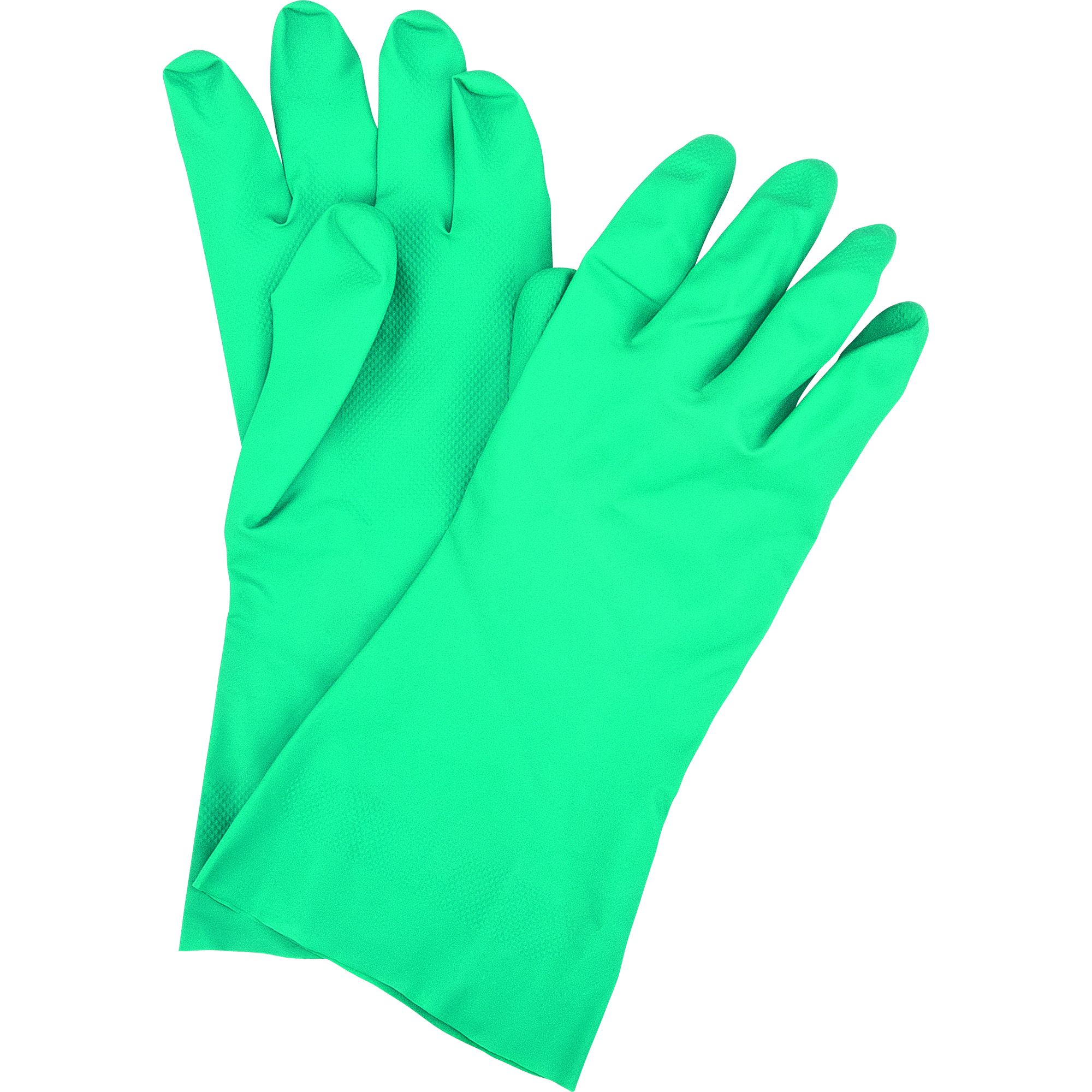 Safety Zenith Sef223 Unlined 11 Mil Green Nitrile Gloves Mdi