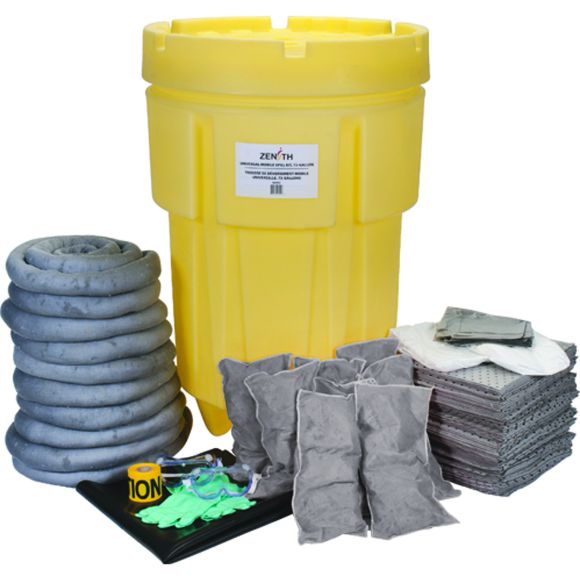 Zenith Safety Products - SEI168 Trousses de déversement pour établi, 95 gallons - Universel