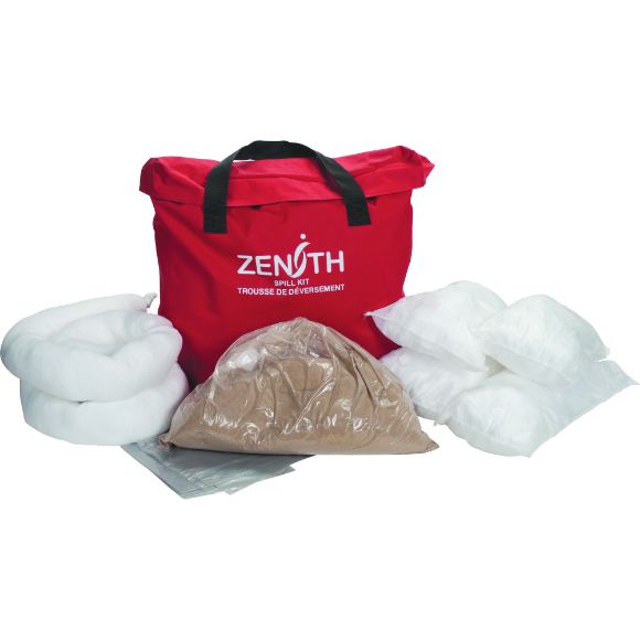 Zenith Safety Products - SEI192 Trousses de déversement pour véhicule de service, 10 gallons - Huile seulement