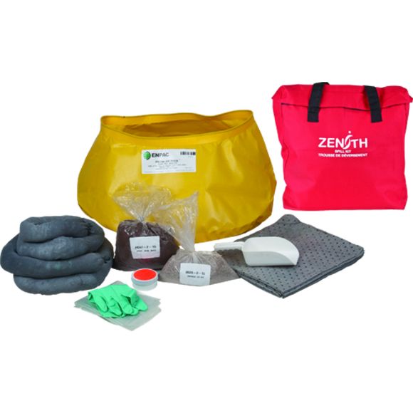 Zenith Safety Products - SEI193 Trousses de déversement pour l'ouest du canada, 17 gallons - Universel