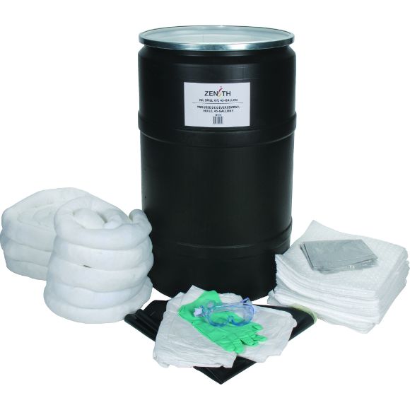 Zenith Safety Products - SEI196 Trousses de déversement de 55 gallons - Huile seulement