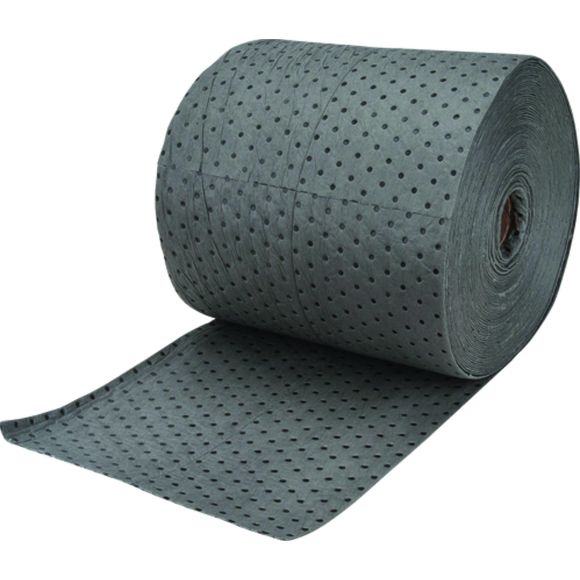 Zenith Safety Products - SEI967 Rouleaux d'absorbants en fibres fines - Calibre industriel - Universel