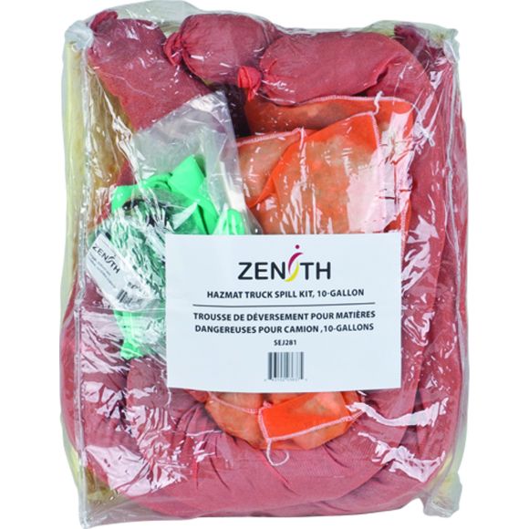 Zenith Safety Products - SEJ281 Trousses de déversement pour camion, 10 gallons - Matières dangereuses