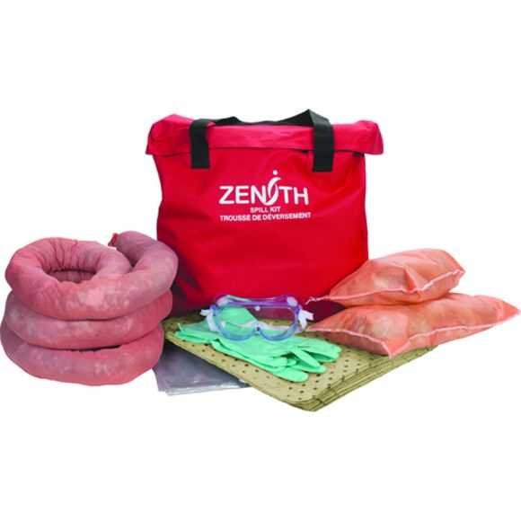 Zenith Safety Products - SEJ282 Trousses de déversement pour camion, 10 gallons - Matières dangereuses