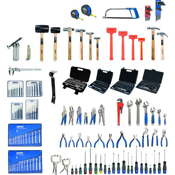 Ensemble d'outils maître, 238 mcx avec coffre en acier et chariot