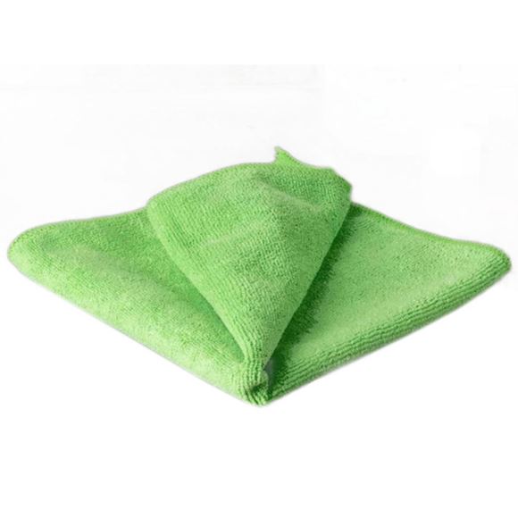 Microfiber cloth 16 x 16 green for general cleaning - MDI