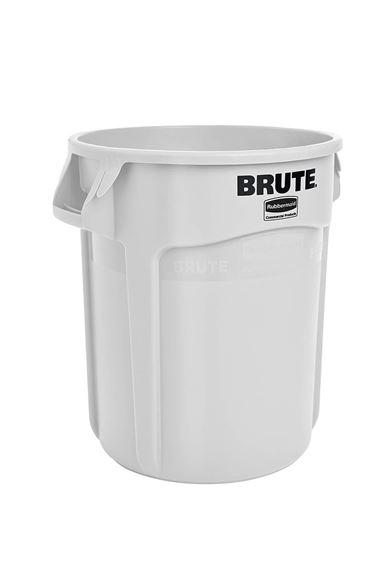 Contenant Brute Rubbermaid ventilé blanc