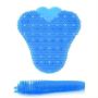 Deluxe urinal screen ocean mist blue